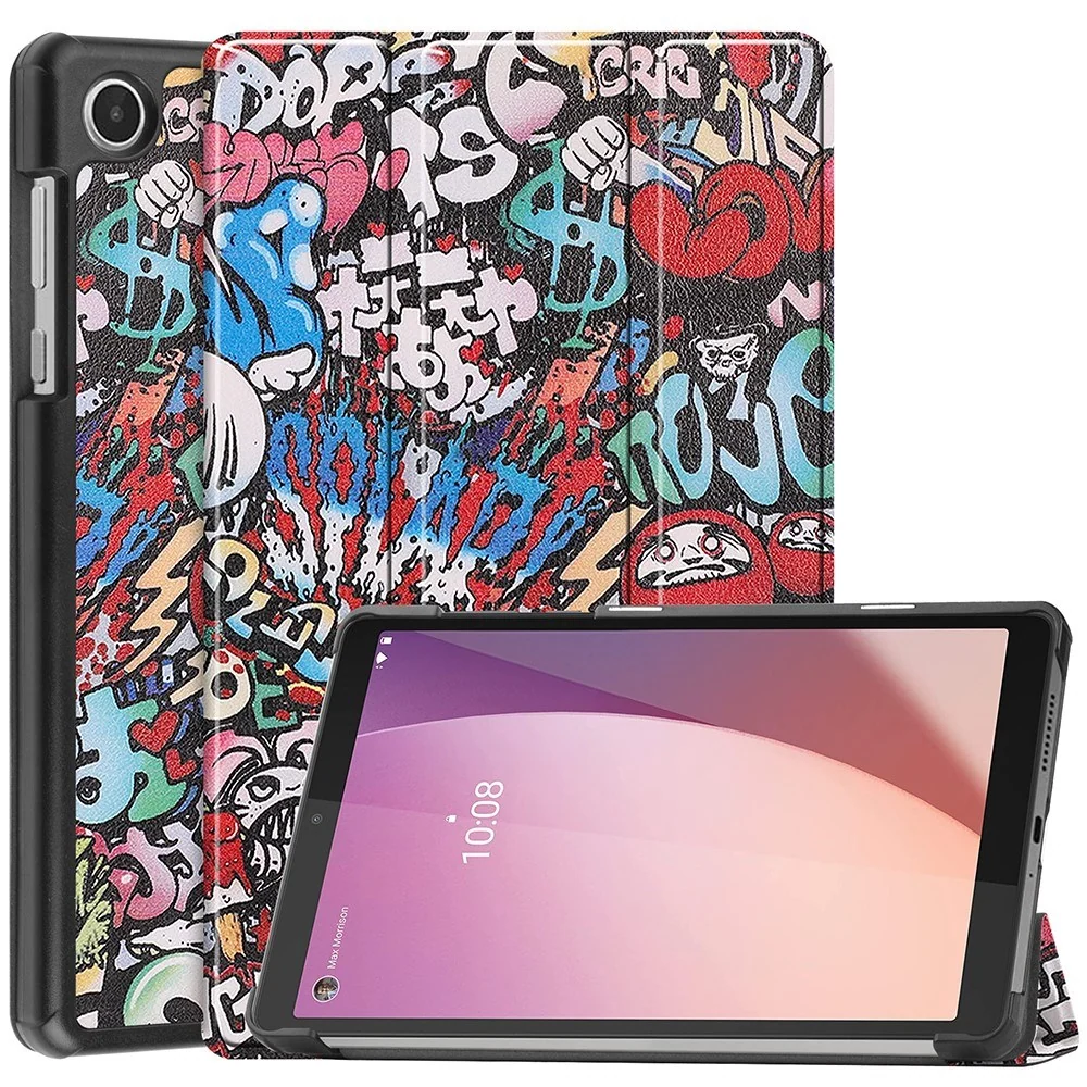 EIDERWOOD Lenovo Tab M8 (4. Gen.) Tri-Fold Kunstskinn Flip Deksel m. M v:8740531 EIDERWOOD Lenovo Tab M8 (4. Gen.) Tri-Fold Kunstskinn Flip Deksel m. M v:8740531