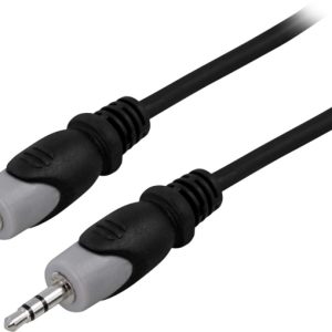 DELTACO lydkabel, 3,5mm output-output, 5m v:9554231 DELTACO lydkabel, 3,5mm output-output, 5m v:9554231
