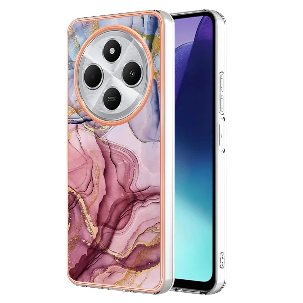 EIDERWOOD Xiaomi Redmi 14C Fleksibelt Plast Deksel med Marmordesign – v:5321992 EIDERWOOD Xiaomi Redmi 14C Fleksibelt Plast Deksel med Marmordesign – v:5321992