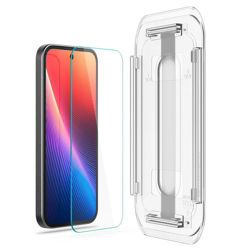 Google Pixel 9a Spigen EZ Fit Glass tR Skjermbeskyttelse – 2 stk – Cas v:509019