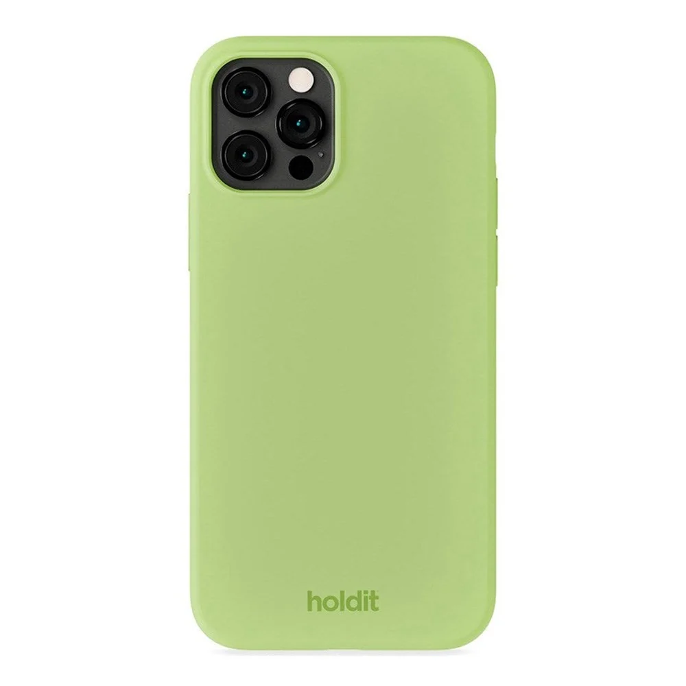 Holdit iPhone 12 / 12 Pro Soft Touch Silikon Deksel – Matcha v:7369775 Holdit iPhone 12 / 12 Pro Soft Touch Silikon Deksel – Matcha v:7369775