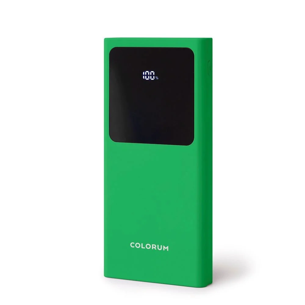 Colorum 22.5W PowerBank 10.000 mAh – Green v:6548684 Colorum 22.5W PowerBank 10.000 mAh – Green v:6548684