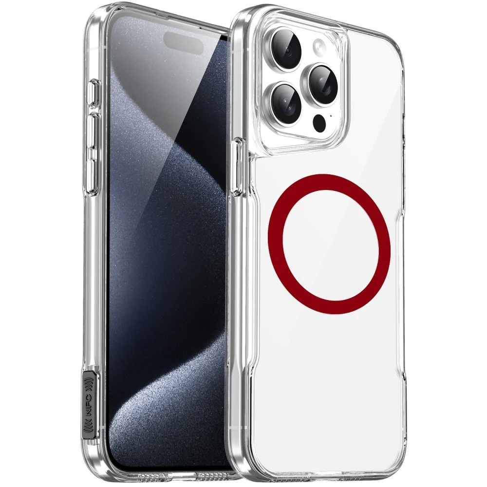 EIDERWOOD iPhone 16 Pro Hybrid Plast Deksel - MagSafe Kompatibel - Gje v:3032542