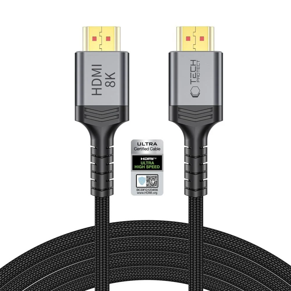 Tech-Protect UltraBoost HDMI til HDMI Kabel - 3m - Svart v:9563590