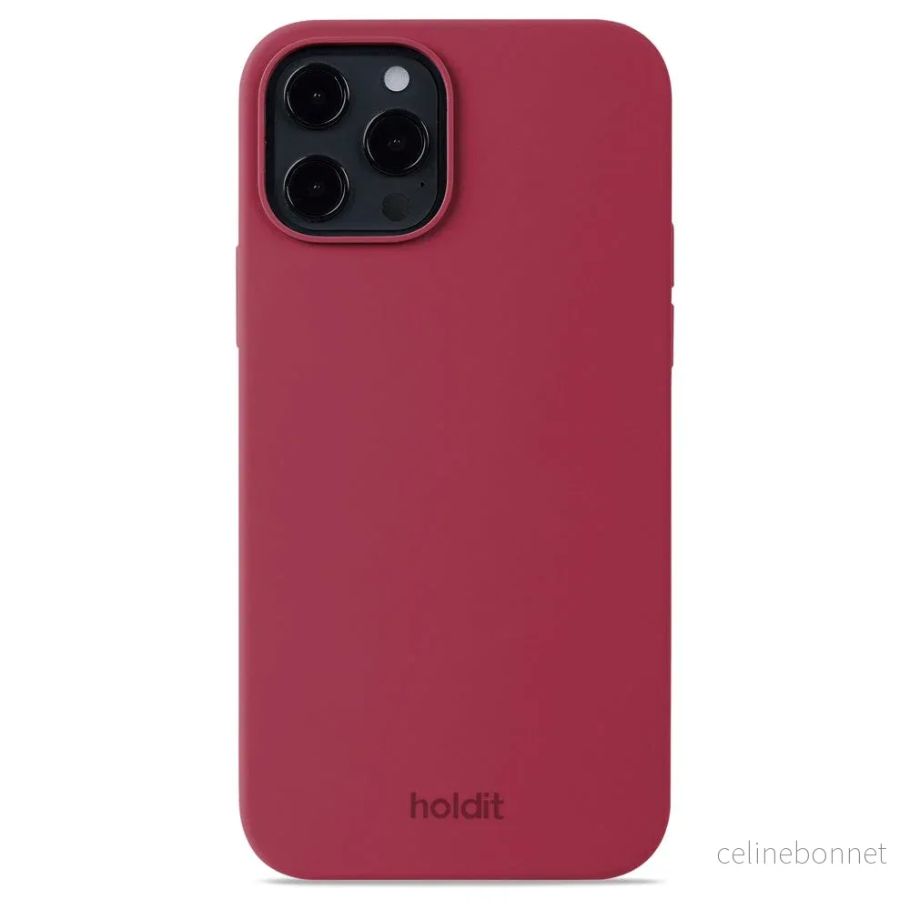 Holdit iPhone 12 / 12 Pro Soft Touch Silikon Deksel – Red Velvet v:6672912 Holdit iPhone 12 / 12 Pro Soft Touch Silikon Deksel – Red Velvet v:6672912
