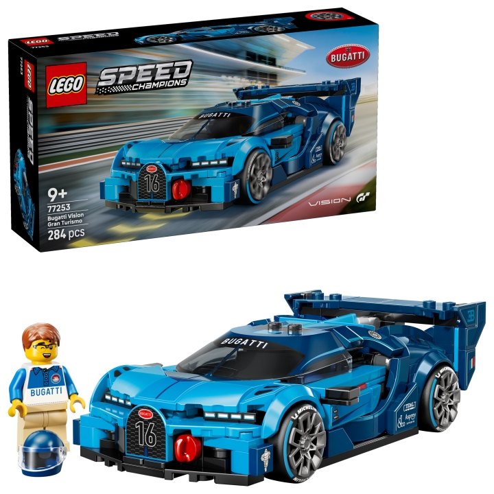 LEGO Speed Champions – Bugatti Vision GT Hyper Sports Car (77253) v:3044111