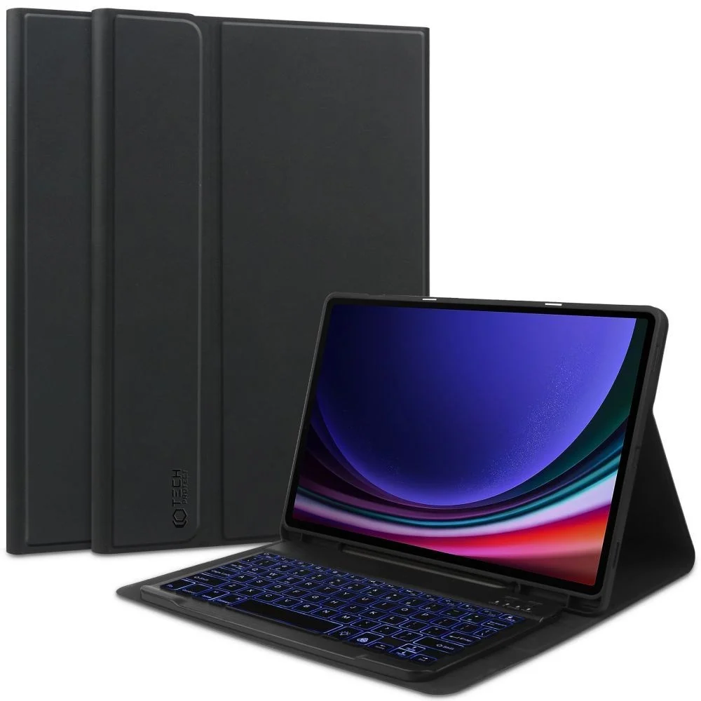 Samsung Galaxy Tab S9 FE Tech-Protect Keyboard Deksel Med Pencil Holde v:2248591