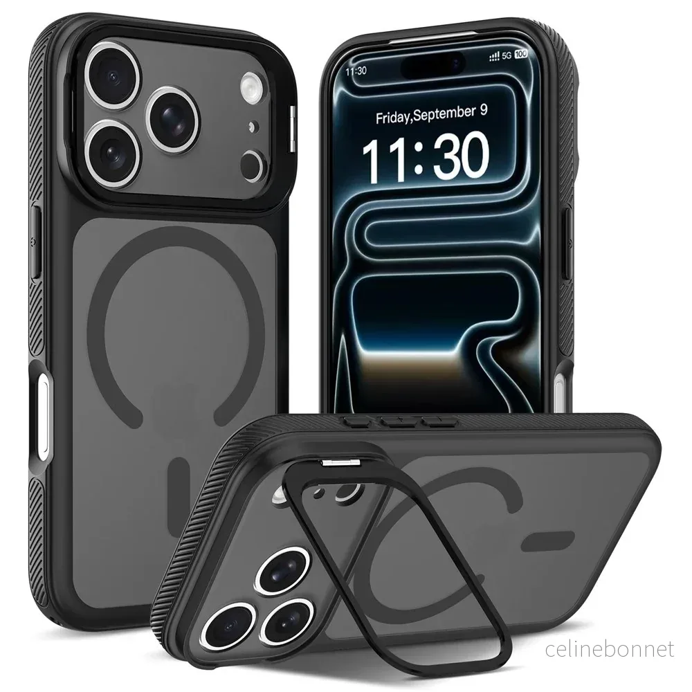 iPhone 18 Pro / 17 Pro Hybrid Plast Deksel m. Støtabsorberende Kanter v:9092434 iPhone 18 Pro / 17 Pro Hybrid Plast Deksel m. Støtabsorberende Kanter v:9092434