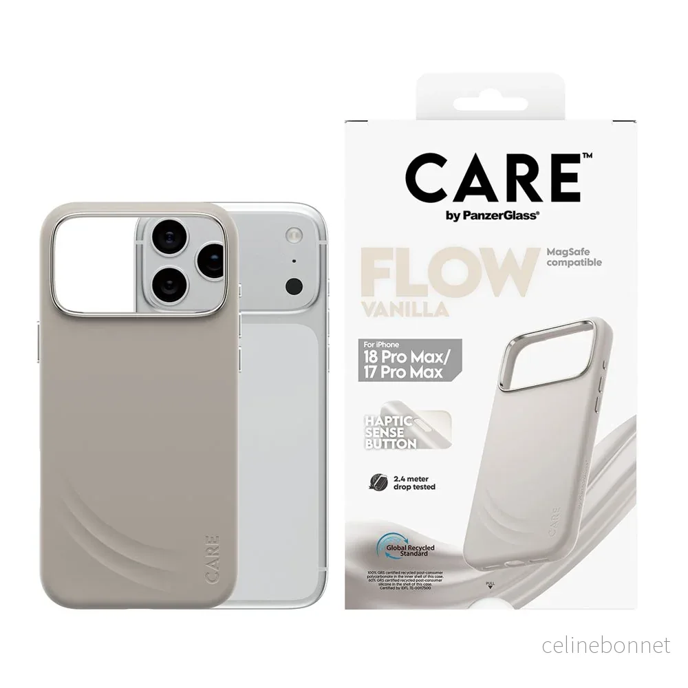 iPhone 18 Pro Max / 17 Pro Max CARE by PanzerGlass Feature Flow Deksel v:222707 iPhone 18 Pro Max / 17 Pro Max CARE by PanzerGlass Feature Flow Deksel v:222707