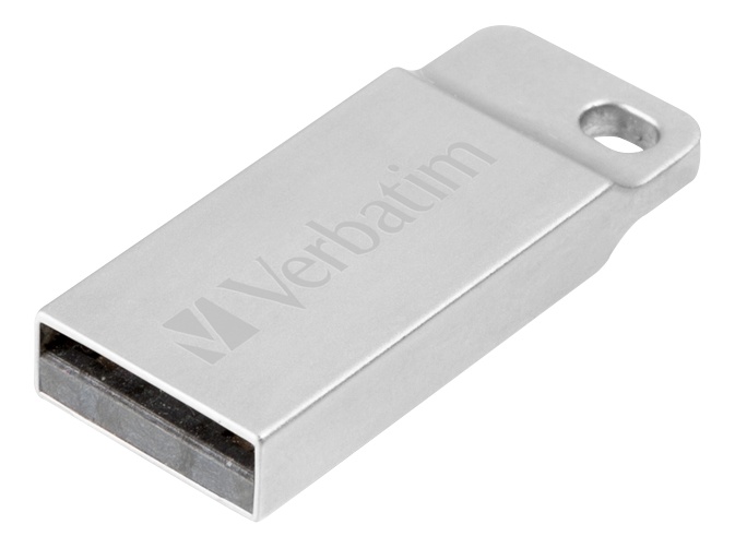 Verbatim Store 'n' Go Metal Executive USB 2.0-stasjon i sølv, 16 GB v:9530302
