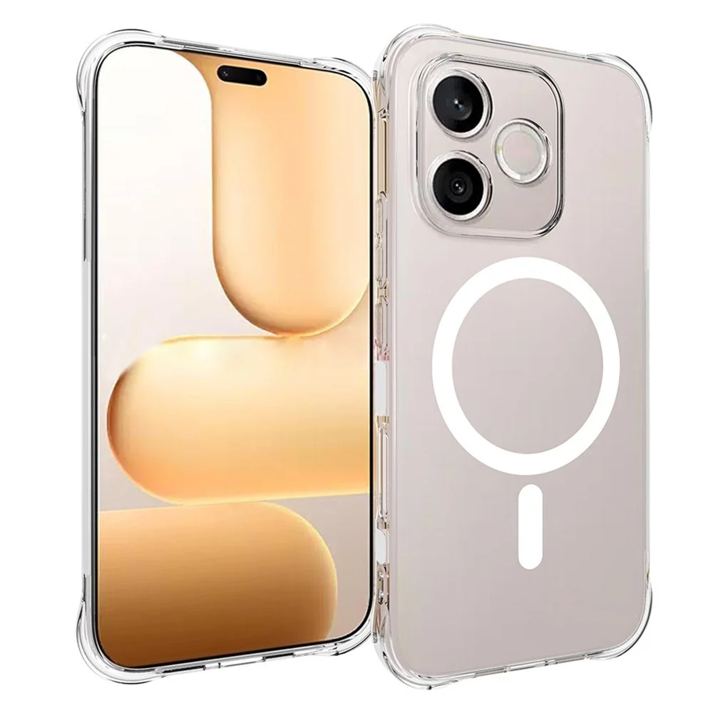 Honor 600 Lite EIDERWOOD Fleksibelt Plast Deksel m. Støtabsorberende H v:4336558