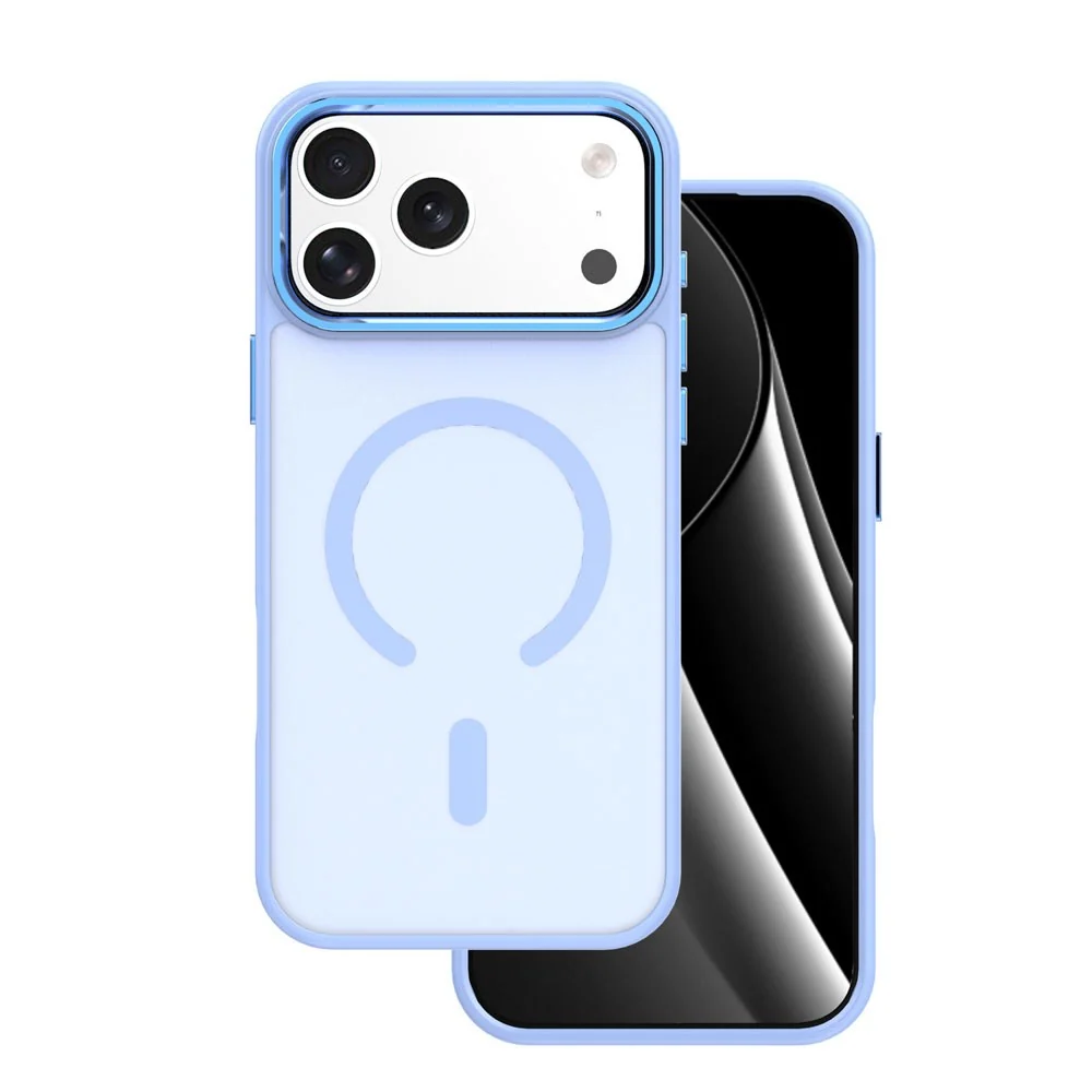 iPhone 17 Pro TFO Frozen Hybrid Deksel – MagSafe Kompatibel – Blå v:6202313 iPhone 17 Pro TFO Frozen Hybrid Deksel – MagSafe Kompatibel – Blå v:6202313