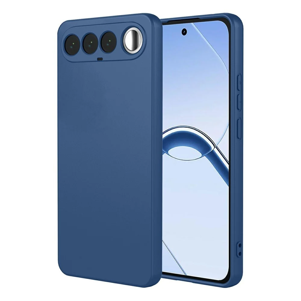 Realme 16 EIDERWOOD Fôret Fleksibelt Plast Deksel – Blå v:9558435 Realme 16 EIDERWOOD Fôret Fleksibelt Plast Deksel – Blå v:9558435