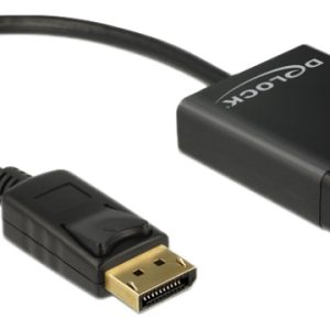 DeLOCK Adapter Displayport 1.2 hann til HDMI hunn, 4K, aktiv v:9615938 DeLOCK Adapter Displayport 1.2 hann til HDMI hunn, 4K, aktiv v:9615938