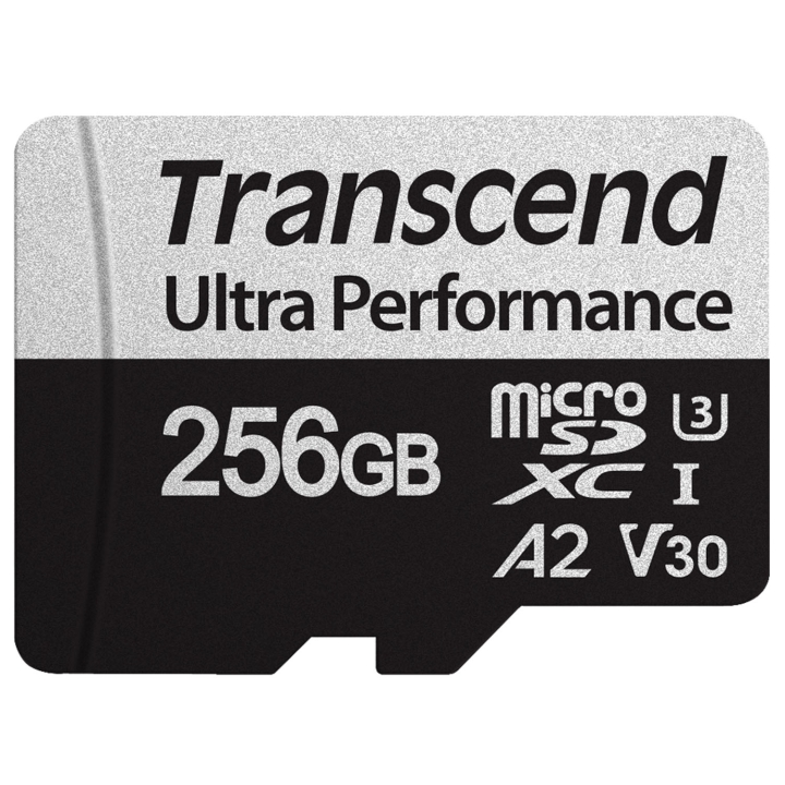 Transcend microSDXC 340S 256 GB U3 A2 V30 (R160/W125) v:7697609