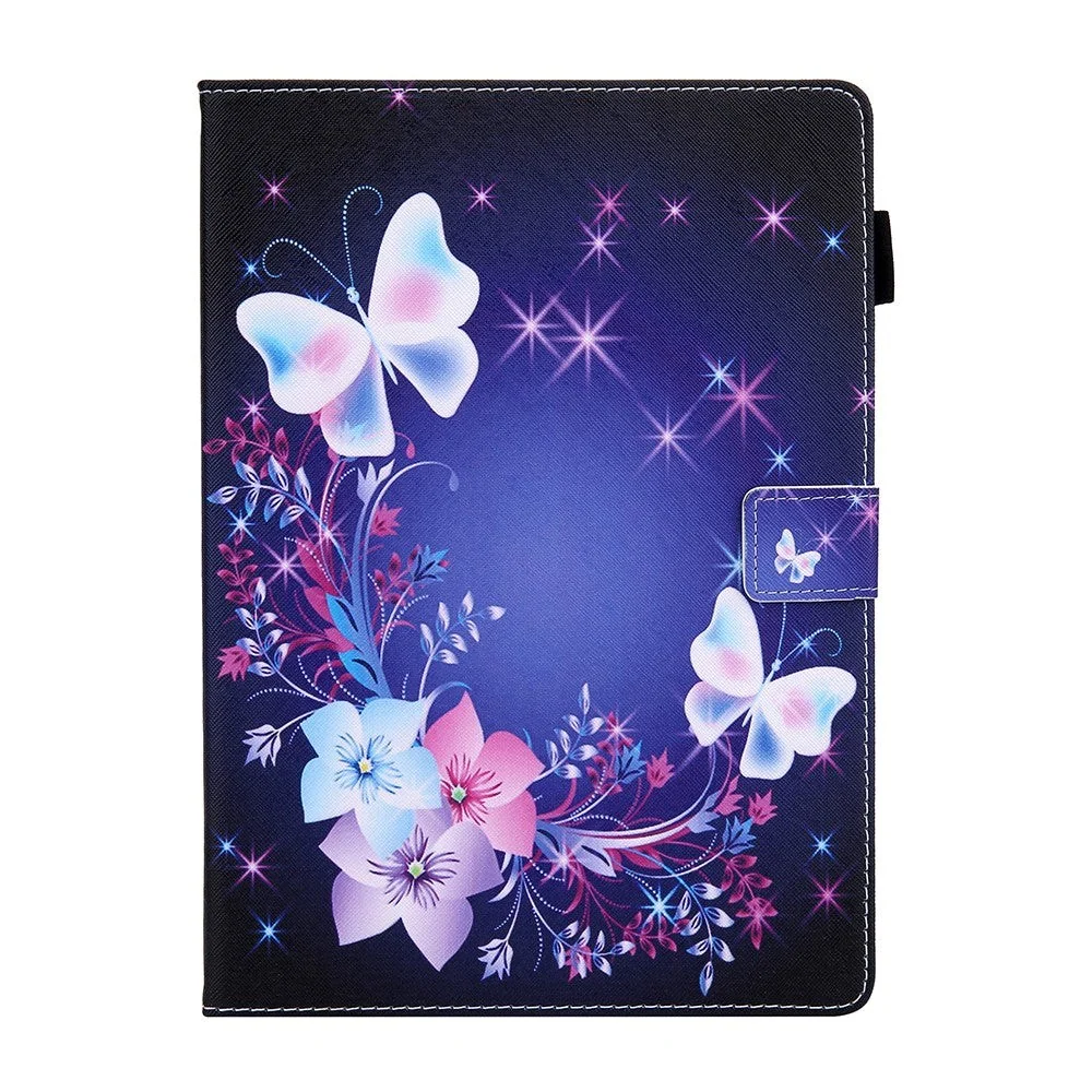 iPad 9.7 (2018-2017) / iPad Air / iPad Air 2 PU Skinndeksel m. Stand – v:7999957