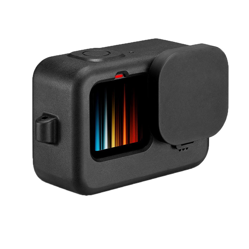 GoPro Hero 9 / 10 / 11 Silikon Deksel med Stropp og Linsebeskyttelse - v:4322134
