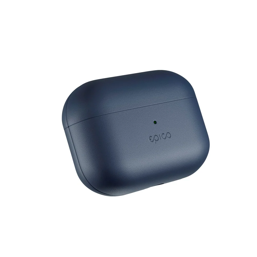 Apple AirPods Pro (3. gen.) Epico Ekte Skinn Deksel – Blå v:4382426 Apple AirPods Pro (3. gen.) Epico Ekte Skinn Deksel – Blå v:4382426