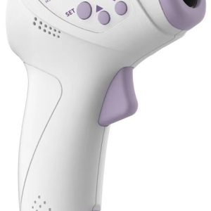 Berøringsfritt febertermometer med IR-teknologi for barn/voksne, Lilla/hvit v:1751333 Berøringsfritt febertermometer med IR-teknologi for barn/voksne, Lilla/hvit v:1751333