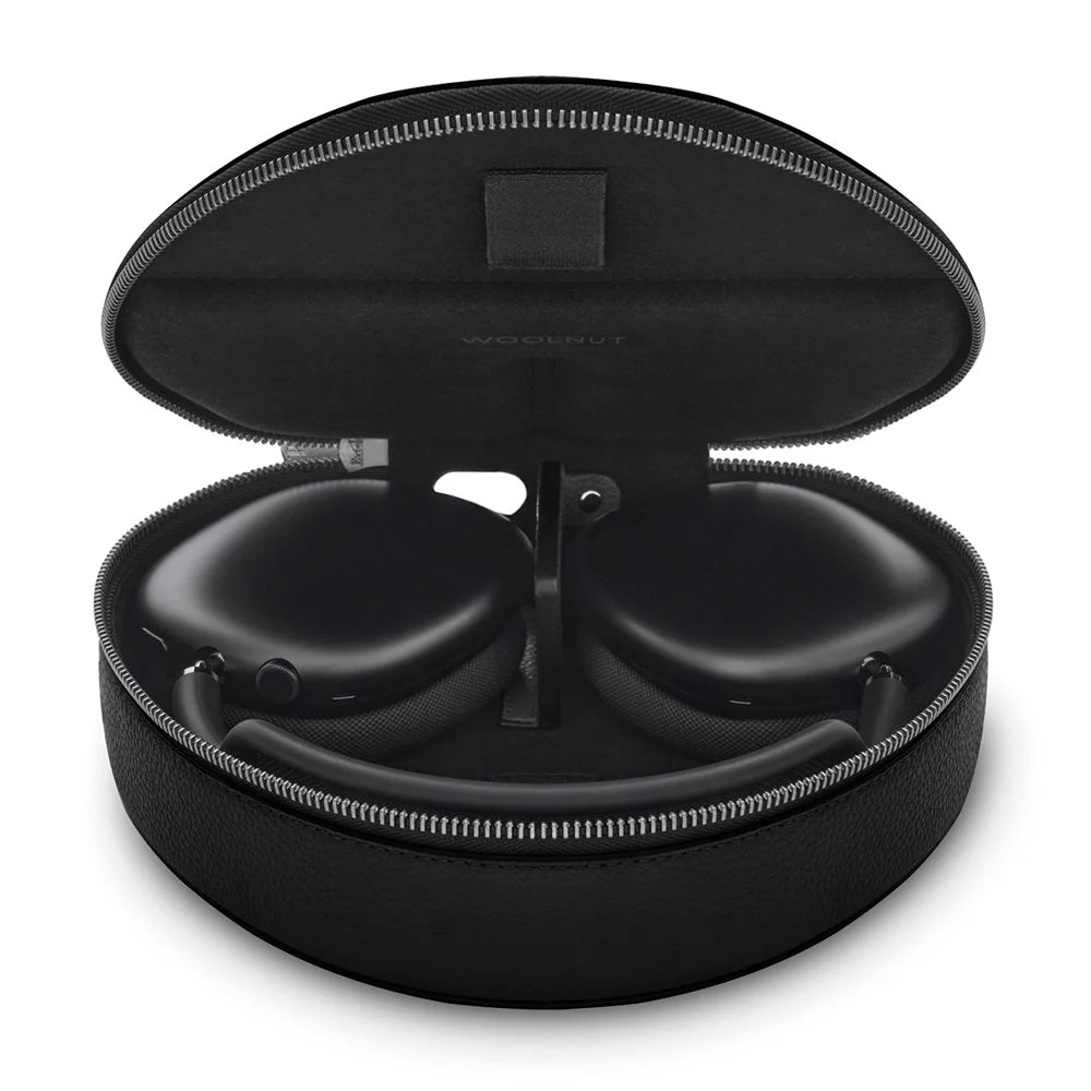 Woolnut AirPods Max / Max 2 Skinn Case – Svart v:5268971 Woolnut AirPods Max / Max 2 Skinn Case – Svart v:5268971