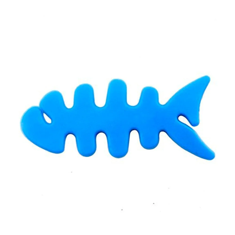 Plast Mini Kabeltrommel – Fisk – Blå v:9173996