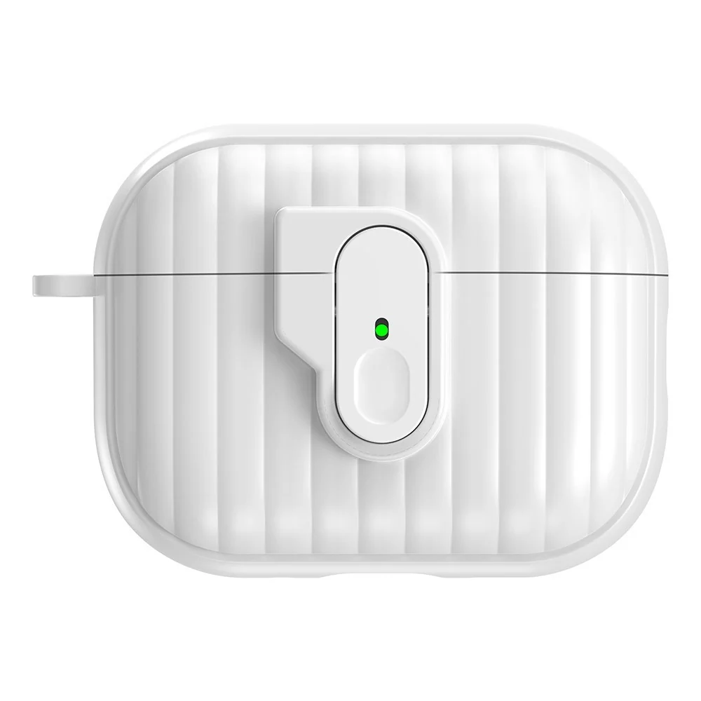 Apple AirPods Pro (3. gen.) Hybrid Plast Deksel – Hvit v:7405003