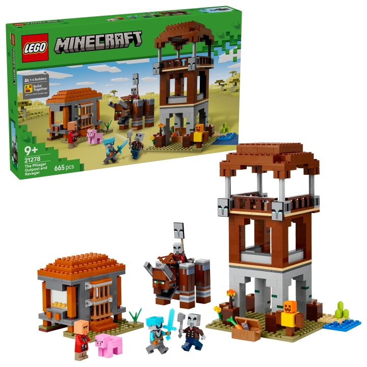 LEGO Minecraft – Pillager-utposten og Ravager (21278) v:6898782