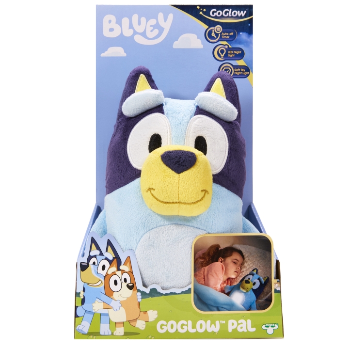 BLUEY Barnas opplyste sengekompis – Mykt nattlys – (10045) v:6176383