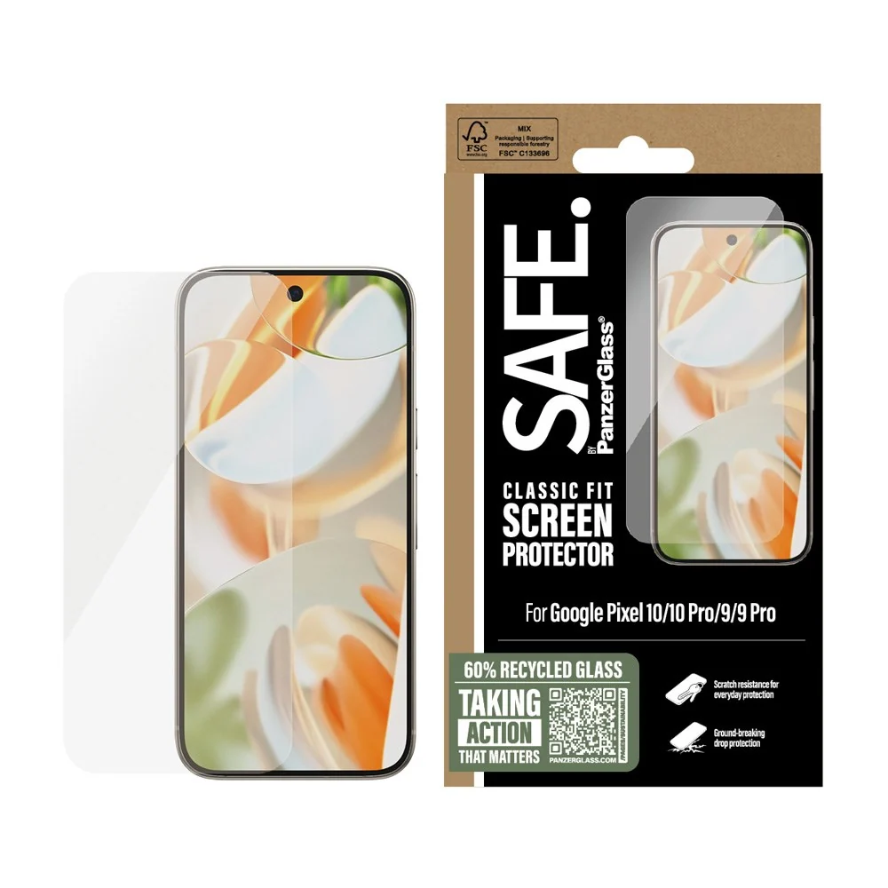 SAFE by PanzerGlass Google Pixel 10 / 10 Pro / 9 / 9 Pro Classic Fit S v:5957461