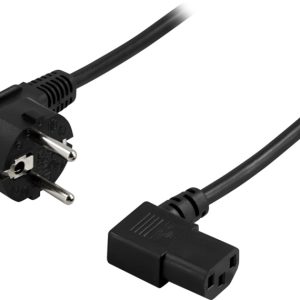 DELTACO apparatkabel, vinkl CEE 7/7 – vinkl IEC C13, 0,5m v:2756632 DELTACO apparatkabel, vinkl CEE 7/7 – vinkl IEC C13, 0,5m v:2756632