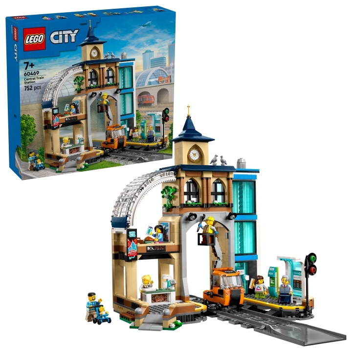 LEGO LEGO City – sentralstasjon (60469) v:3509116 LEGO LEGO City – sentralstasjon (60469) v:3509116