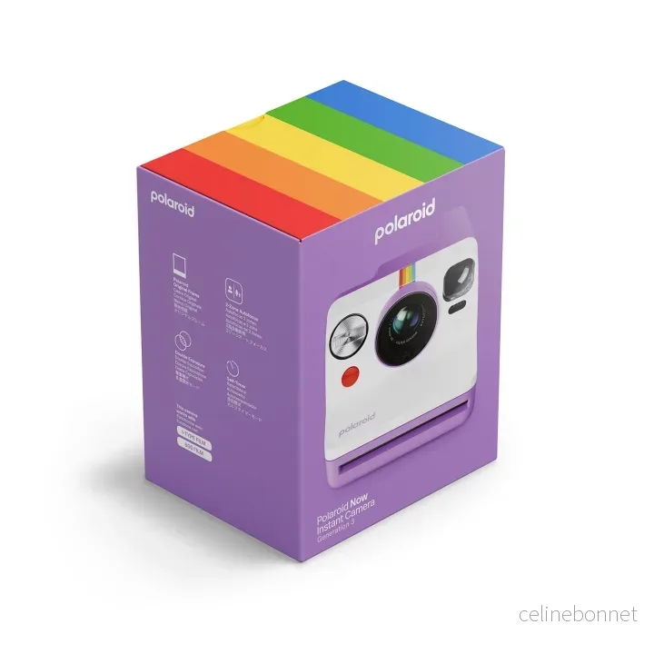 Polaroid Kamera Polaroid Now Generation 3 Lilla v:4311921