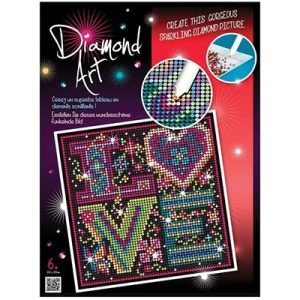 Diamond ARt 20x20cm Kjærlighet v:8642495 Diamond ARt 20x20cm Kjærlighet v:8642495