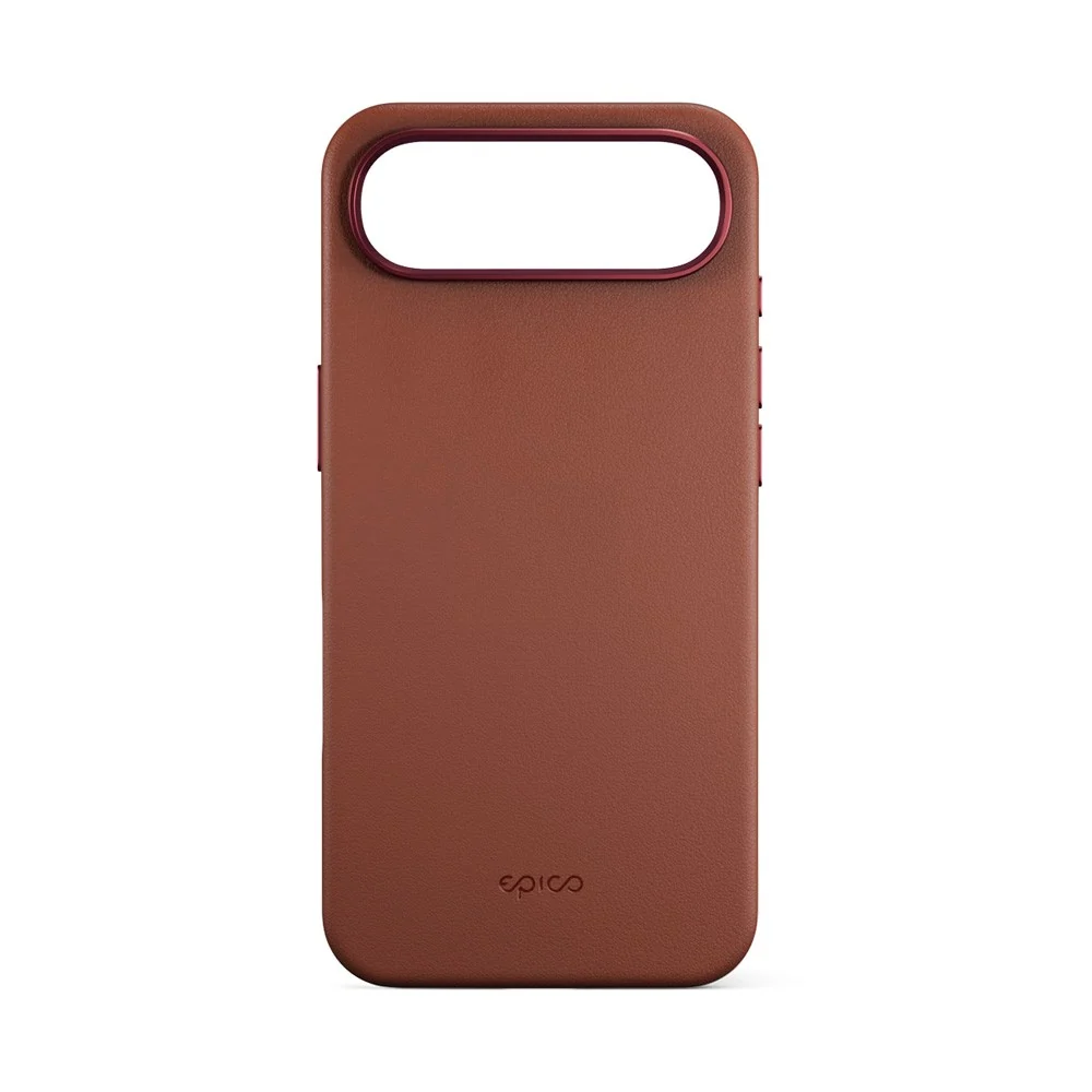 iPhone Air Epico Leather Pro Mag+ Deksel - MagSafe Kompatibel - Brun v:7781592
