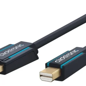 ClickTronic DisplayPort™ til mini DisplayPort™ adapterkabel premiumkabel | DisplayPort™-kontakt mini DisplayPort™-kontakt | 1,0 m | UHD 4K @ 60 Hz v:4161479