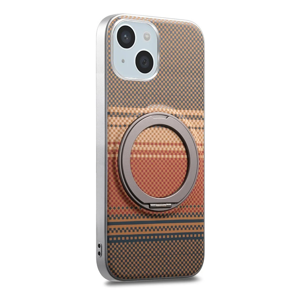iPhone 14 / 13 EIDERWOOD Hybrid Plast Gradient Deksel m. Roterende Kic v:6369157