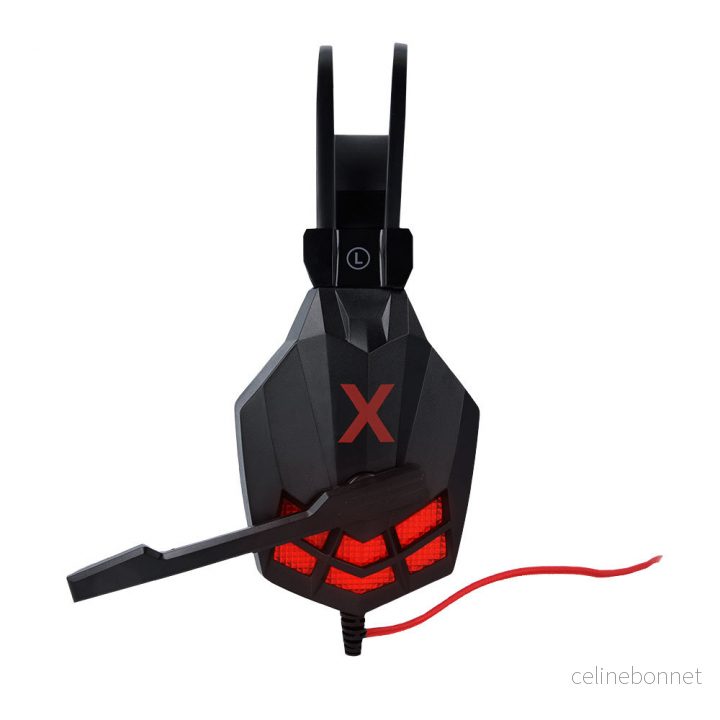 Maxlife Gaming MXGH-200 kablede over-ear-hodetelefoner 3,5 mm svart v:7862339