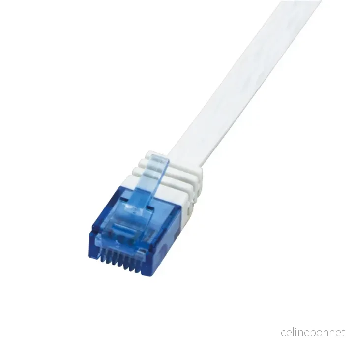 LogiLink Flat Cat6 U/UTP patchkabel 10 m v:1093192