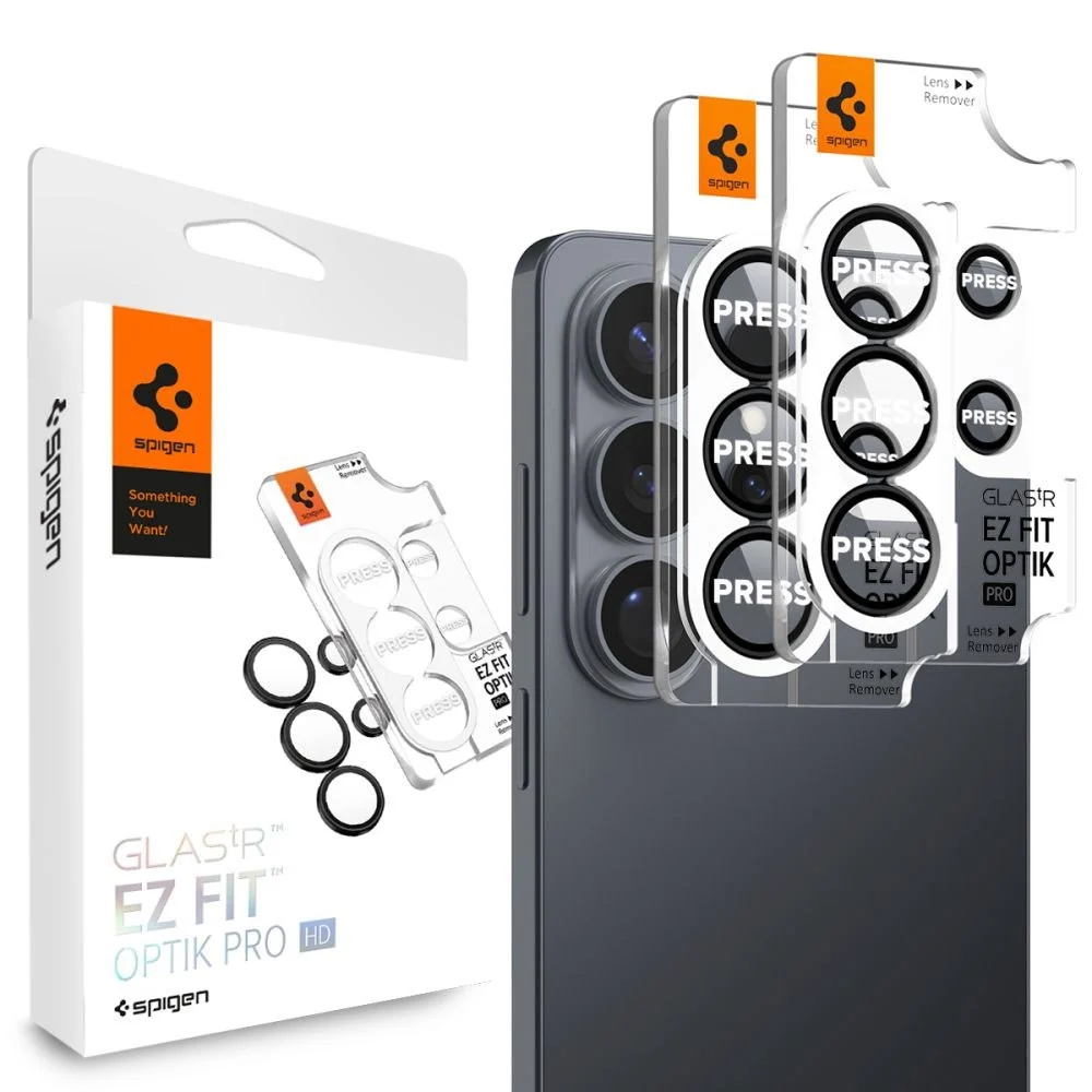Samsung Galaxy S26 Ultra Spigen Glass tR EZ Fit Optik Pro Kameralinseb v:7512300 Samsung Galaxy S26 Ultra Spigen Glass tR EZ Fit Optik Pro Kameralinseb v:7512300
