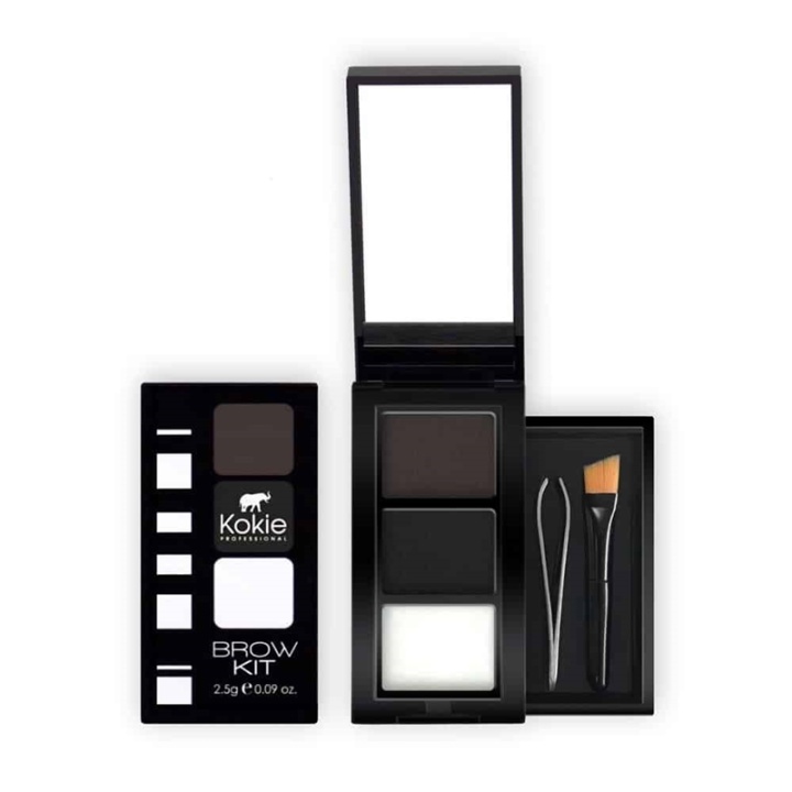 Kokie Cosmetics Kokie øyenbrynsett – Svart v:9736985 Kokie Cosmetics Kokie øyenbrynsett – Svart v:9736985