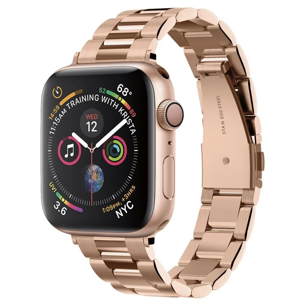 Apple Watch (38/40/SE/41/42mm) Spigen Modern Fit Band - Rustfritt Stål v:1432347