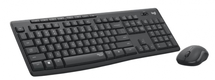 Logitech MK295 Lydløs trådløs kombo – GRAPHITE NORDIC v:7828105