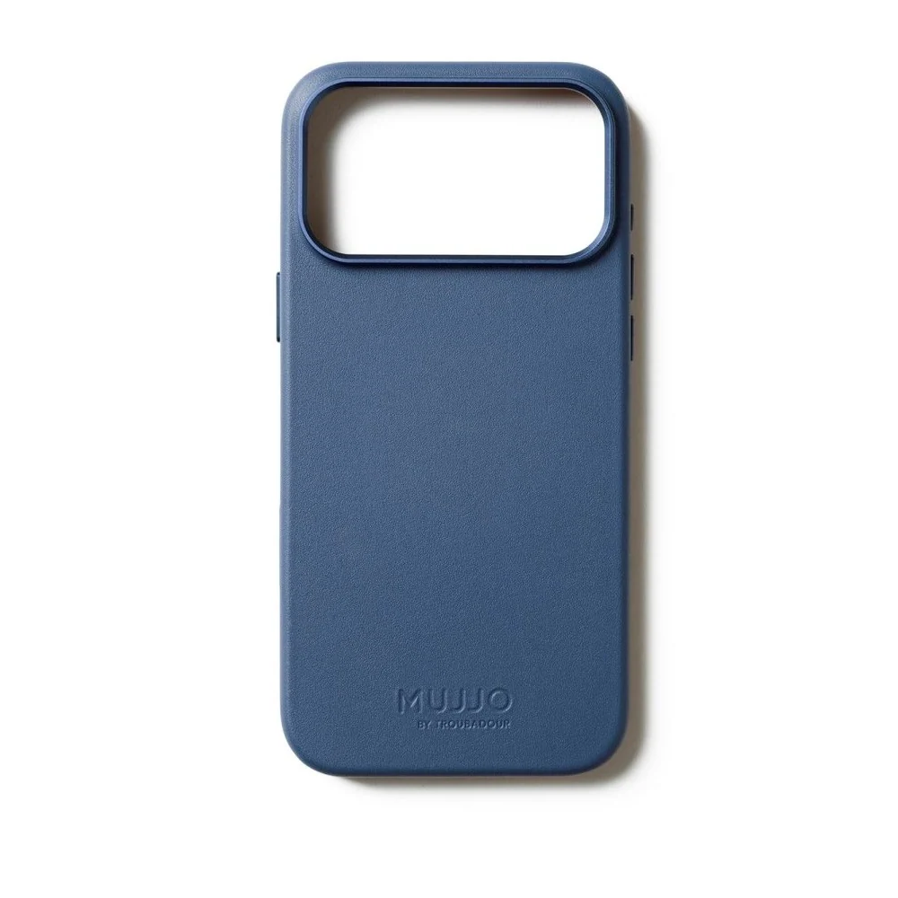 Mujjo iPhone 17 Pro Leather Case – MagSafe Kompatibel – Monaco Blue v:9023297