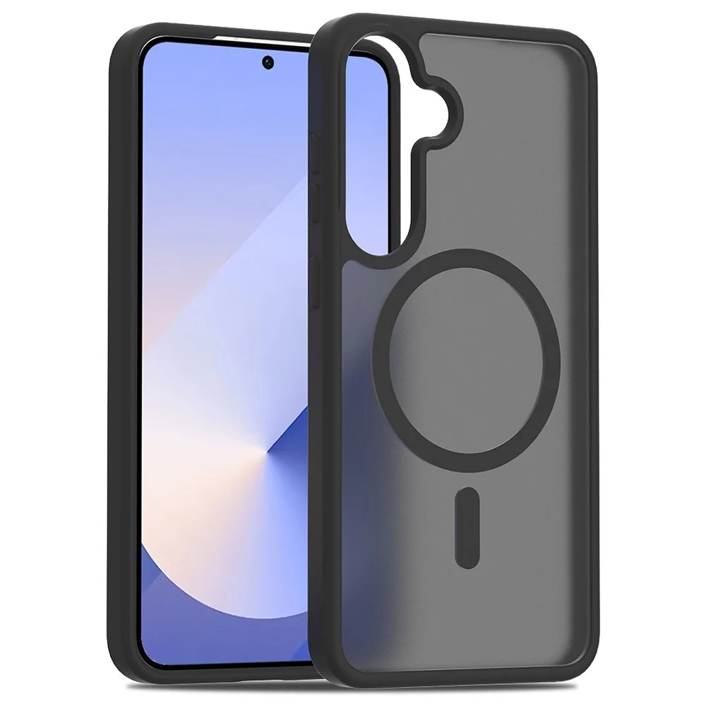 EIDERWOOD Samsung Galaxy S24 / S25 Matt Hybrid Deksel – MagSafe Kompat v:7713711 EIDERWOOD Samsung Galaxy S24 / S25 Matt Hybrid Deksel – MagSafe Kompat v:7713711