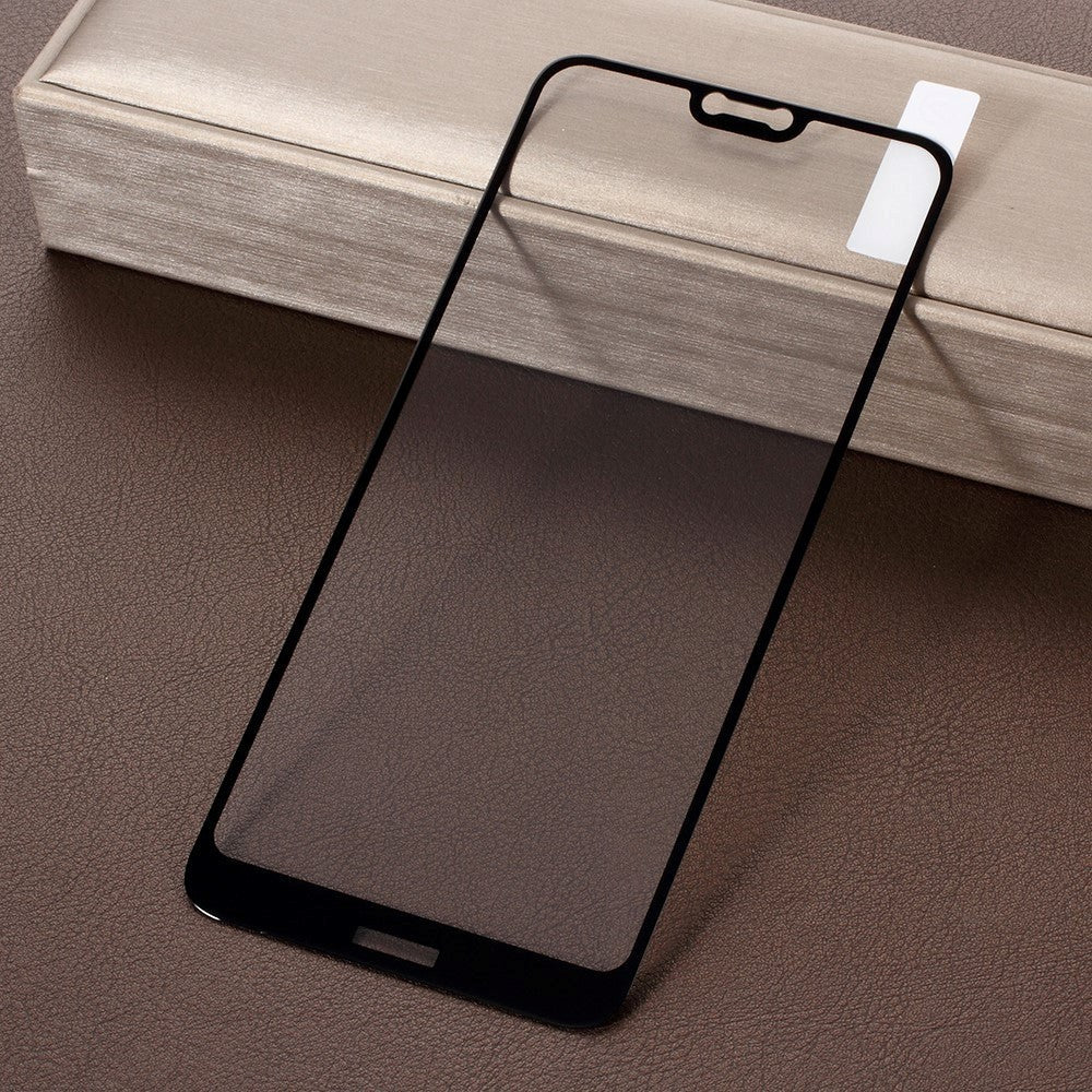 Nokia 7.1 Herdet Glass – Full-Fit – Skjermbeskytter – Svart v:8710130