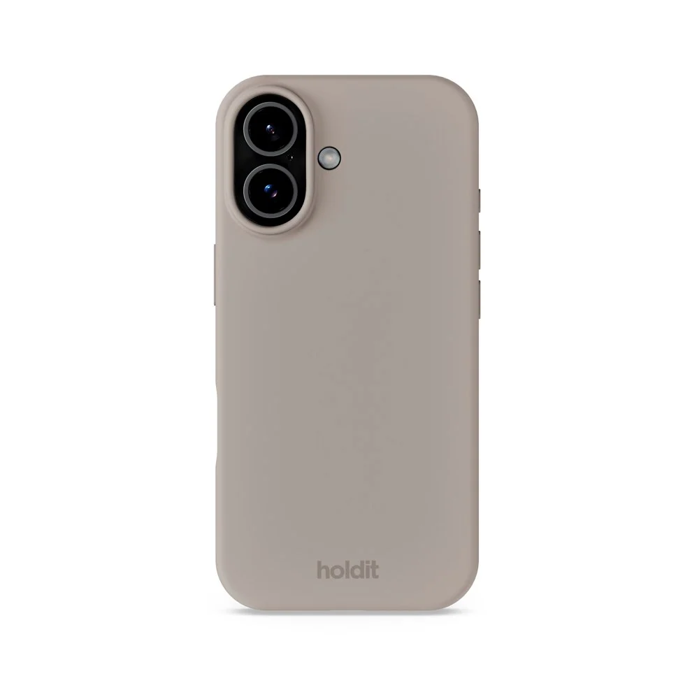 Holdit iPhone 17 Soft Touch Silikon Deksel - Taupe v:2058189