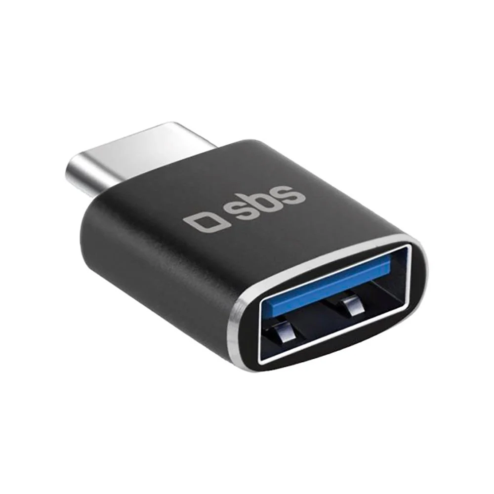 SBS OTG USB-A til USB-C Adapter - Svart v:7474507