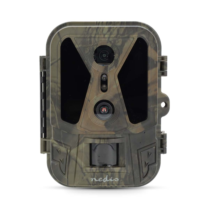 Nedis Wildlife Camera | 4K@10fps | 50 MPixel | 8 MPixel CMOS | IP65 | Black No-Glow IR | Night vision | Viewing angle: 100 ° | Motion sensor | Detection angle: 120 ° | Detection range: 25 m | Display size: 2.40 | LCD Screen | Brown / Green v:7923714 Nedis Wildlife Camera | 4K@10fps | 50 MPixel | 8 MPixel CMOS | IP65 | Black No-Glow IR | Night vision | Viewing angle: 100 ° | Motion sensor | Detection angle: 120 ° | Detection range: 25 m | Display size: 2.40 | LCD Screen | Brown / Green v:7923714